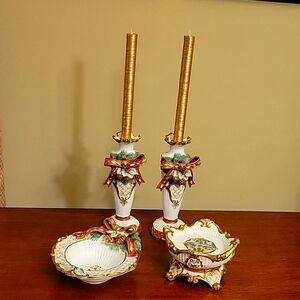 Fitz and Floyd Floretine christmas